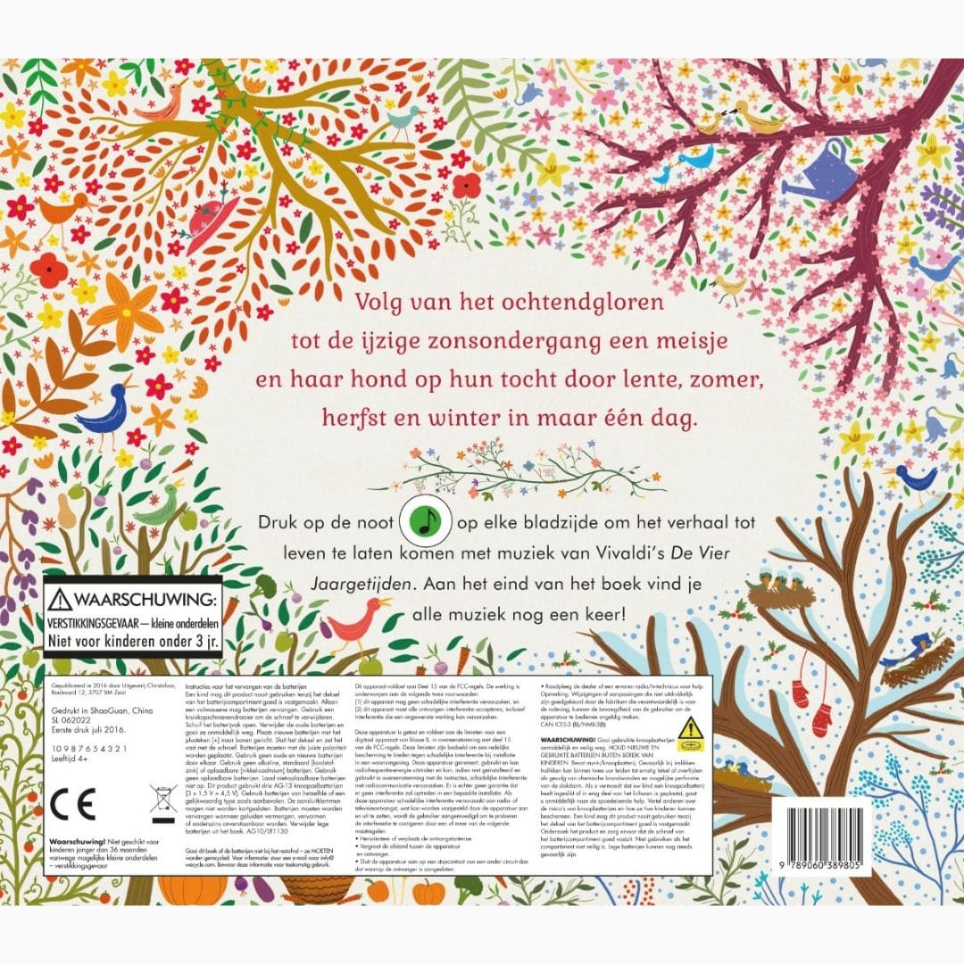 Het verhalen orkest de vier jaargetijden van uitgeverij Christofoor