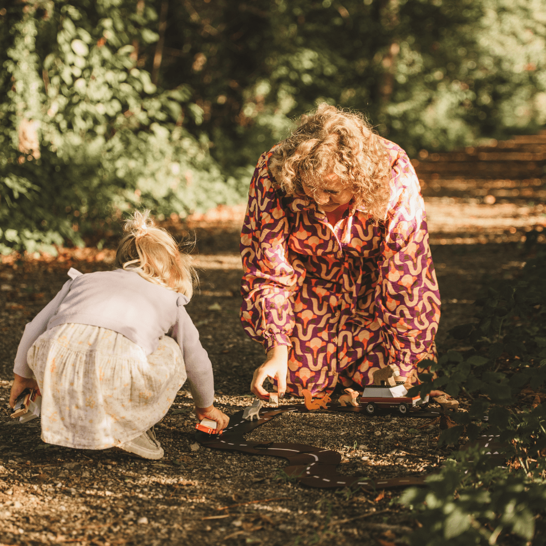 Waytoplay Toys Highway autobaan set met 24 wegdelen