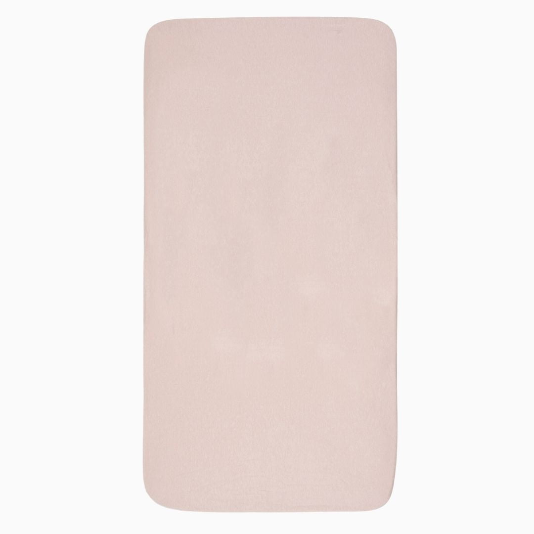 Jollein hoeslaken voor wieg en ledikant van jersey katoen in de kleur roze