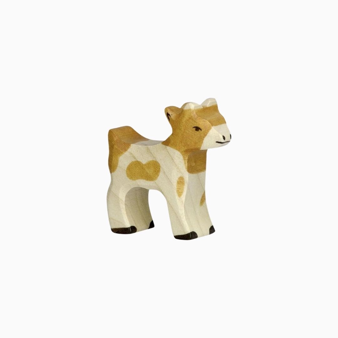 Holztiger baby geit van hout