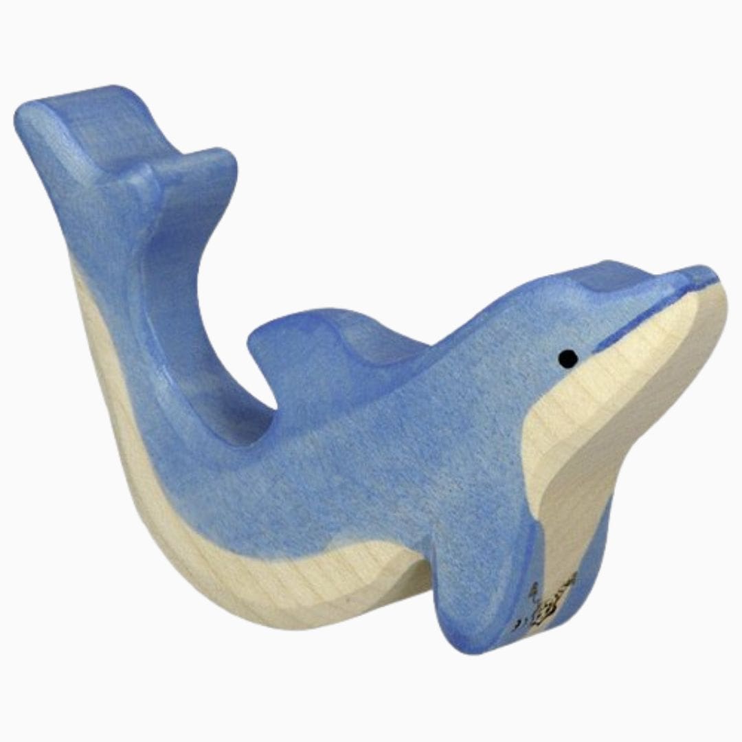 Holztiger houten dolfijn klein