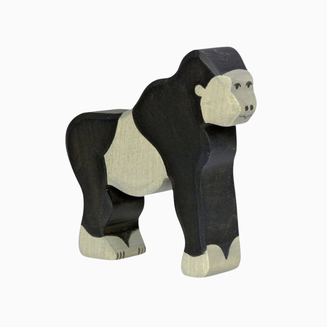 Holztiger houten speelfiguur gorilla