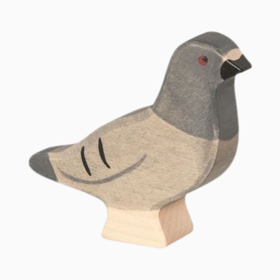 Holztiger duif van hout