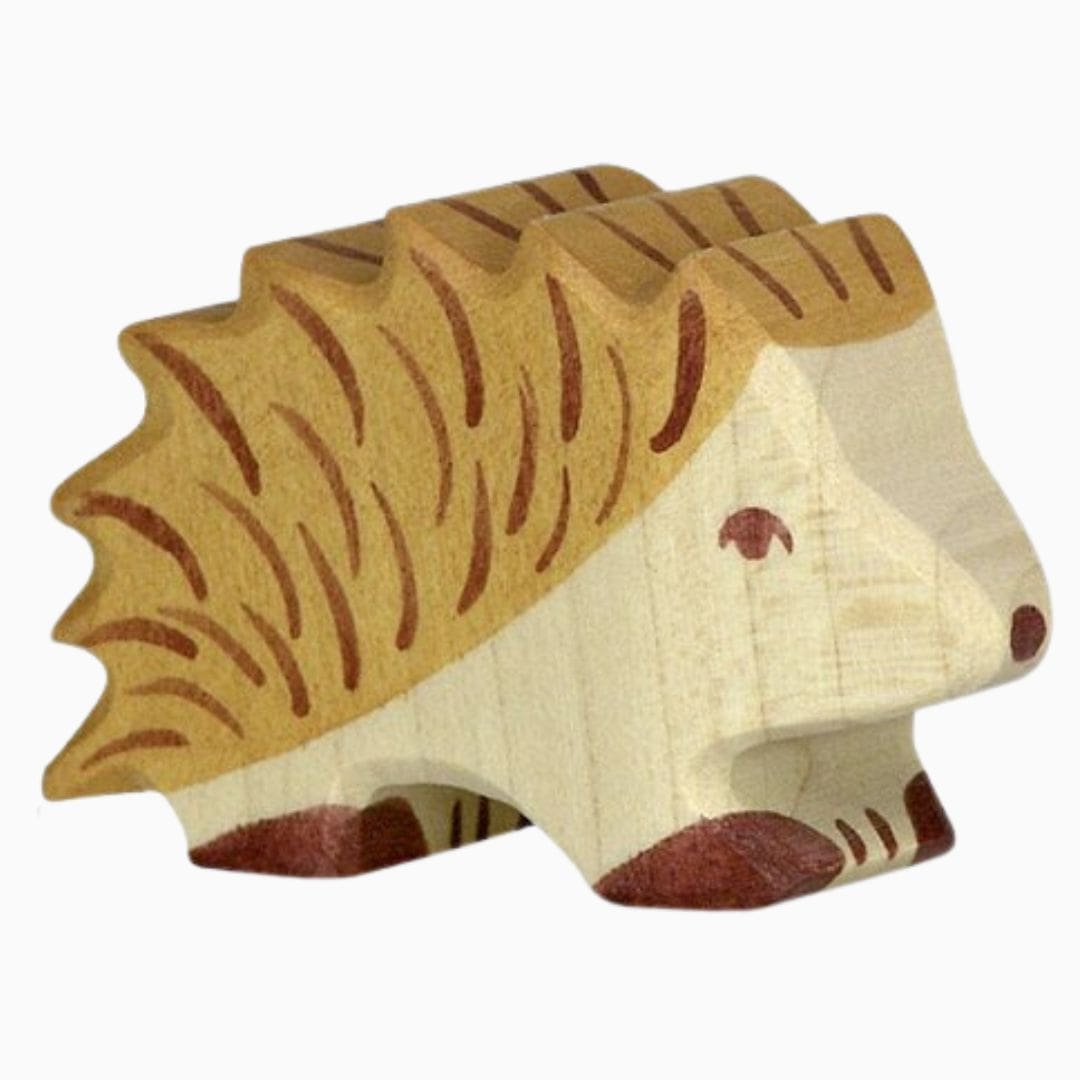 Holztiger houten speelfiguur egel