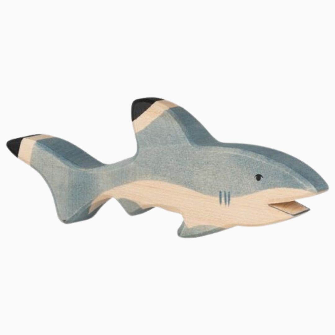 Holztiger haai van hout