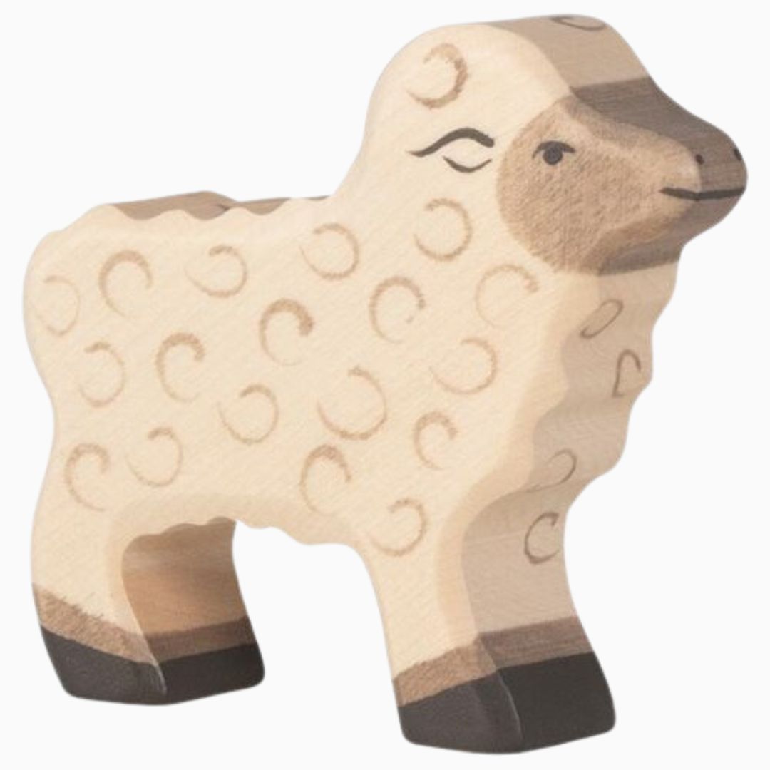 Holztiger houten lam