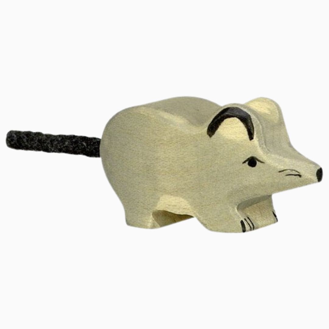 Holztiger houten muis