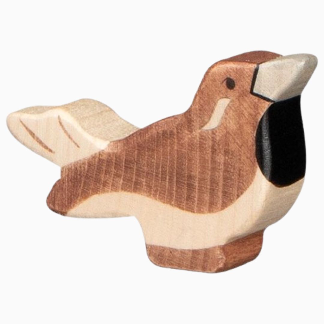 Holztiger houten mus