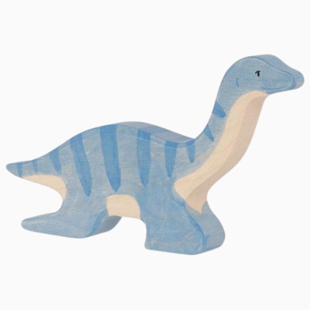 Holztiger houten dinosaurus plesiosaurus