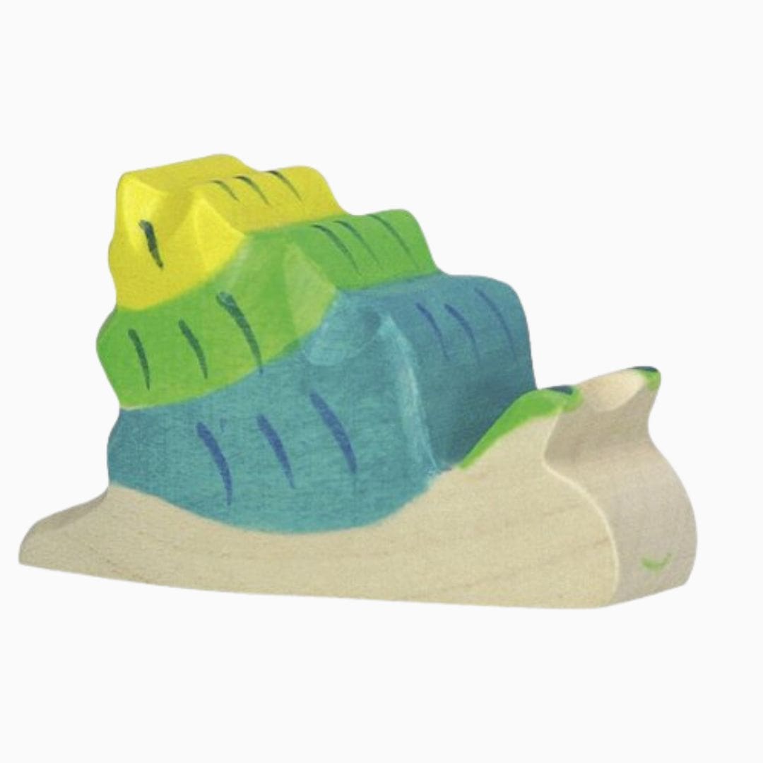 Holztiger slak van hout