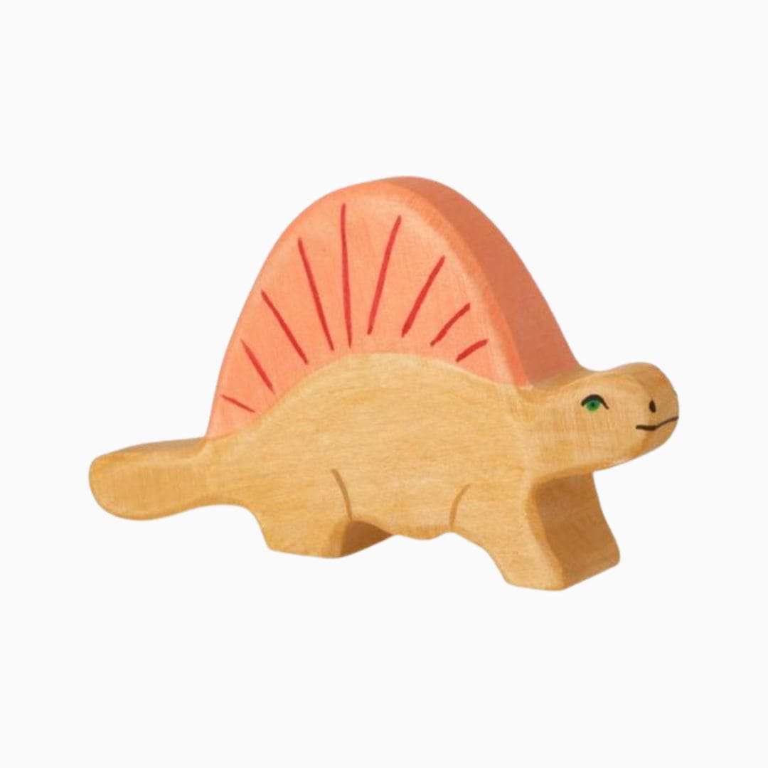 holztiger houten dino dimetrodon