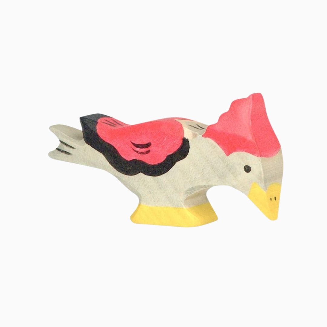 Holztiger houten vogel specht