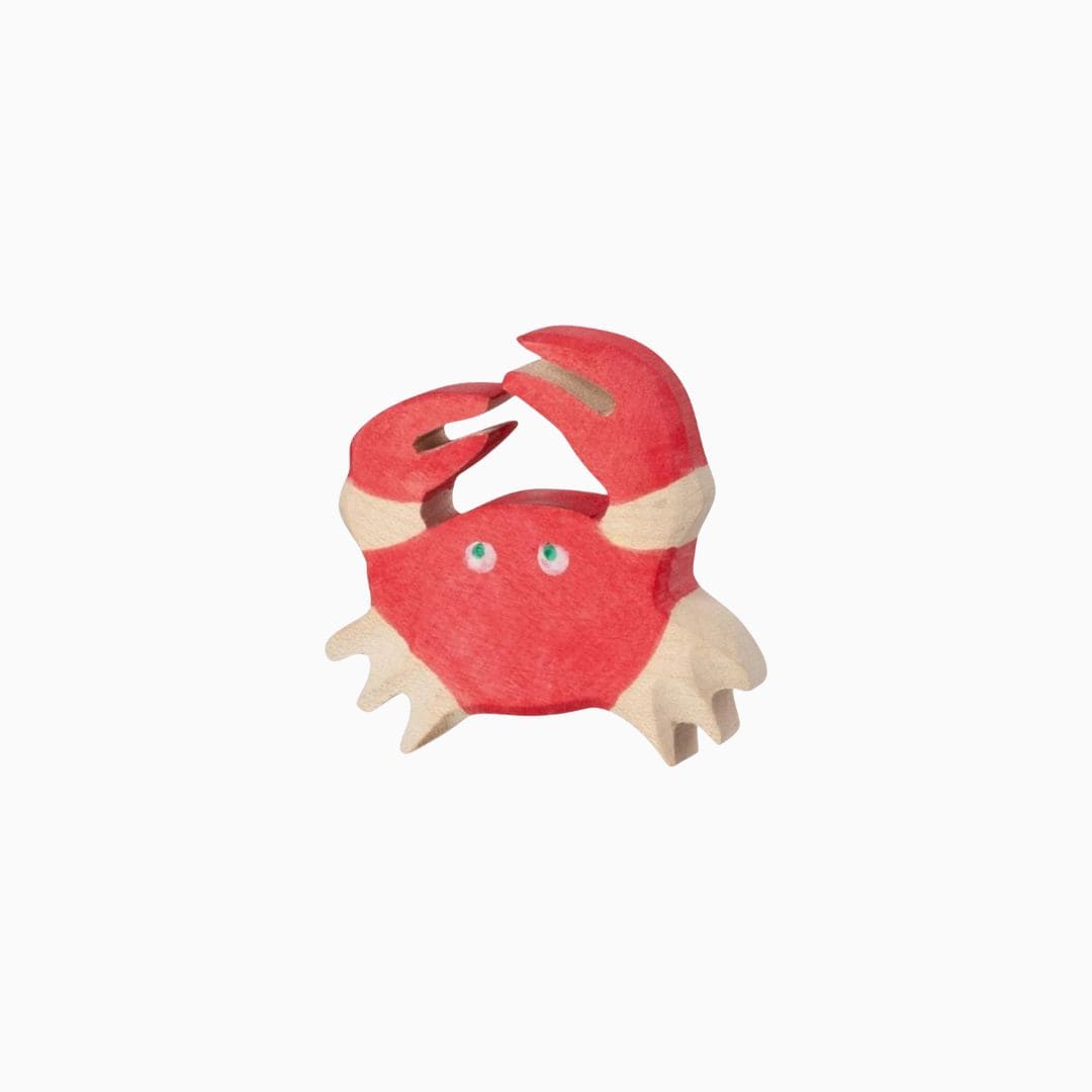 Holztiger houten krab