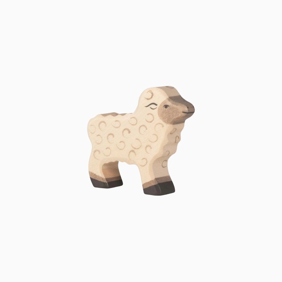 Holztiger houten lam