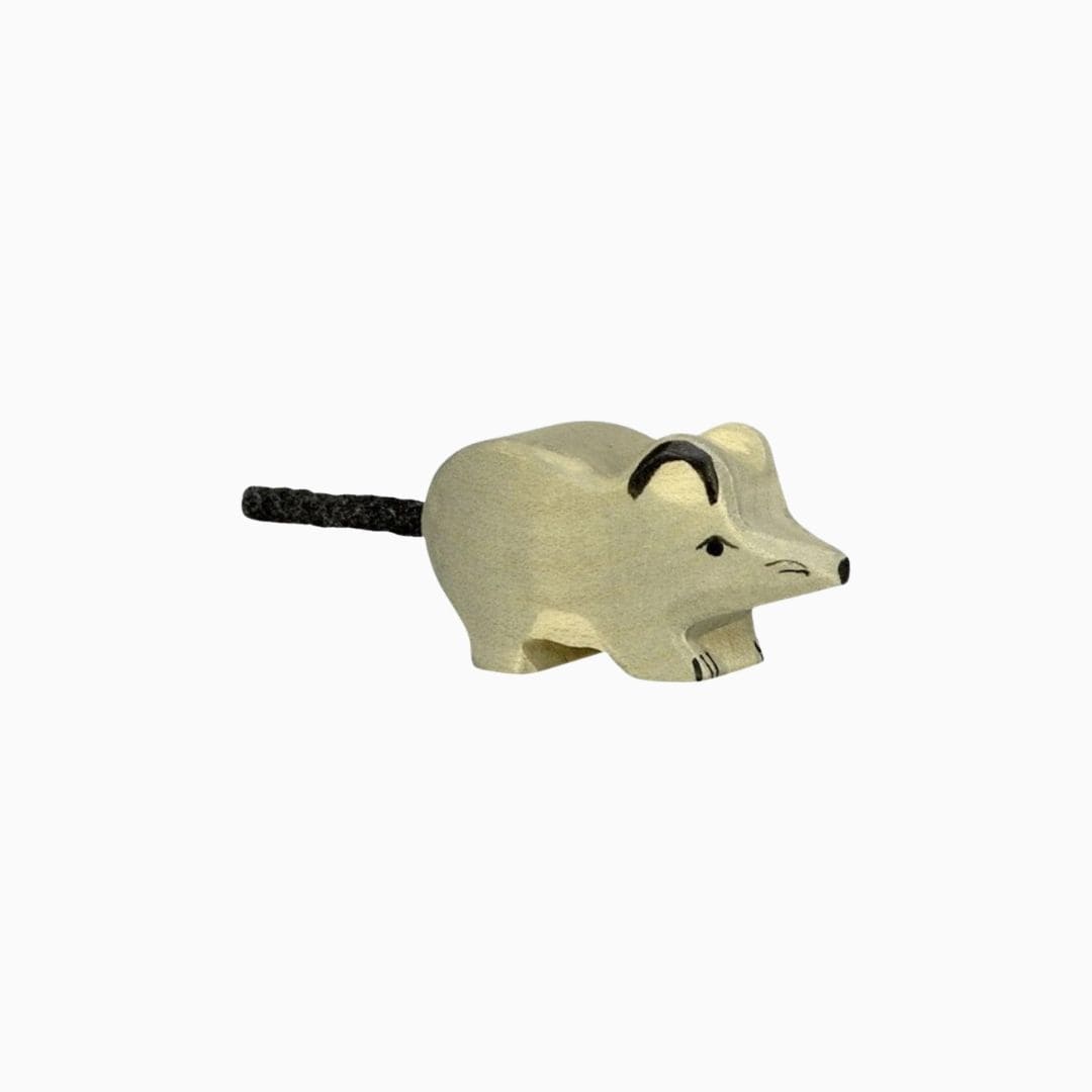 Holztiger houten muis