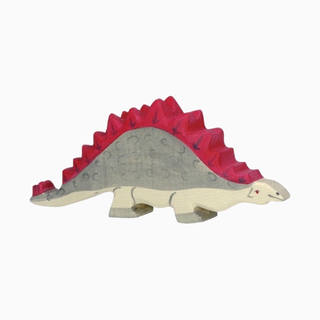 Holztiger houten Stegosaurus