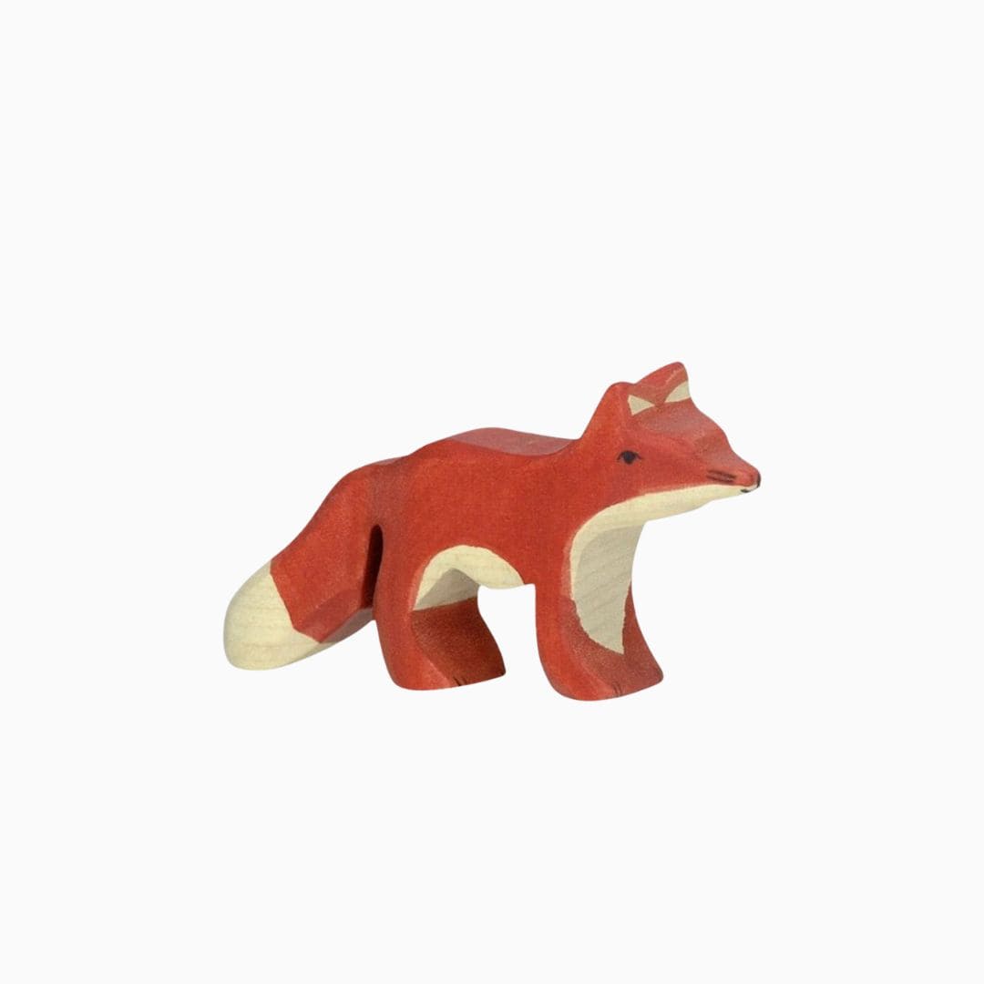 Holztiger vosje van hout