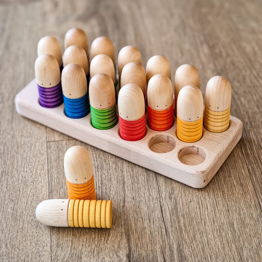 Houten houder voor Grapat Brots en Sticks