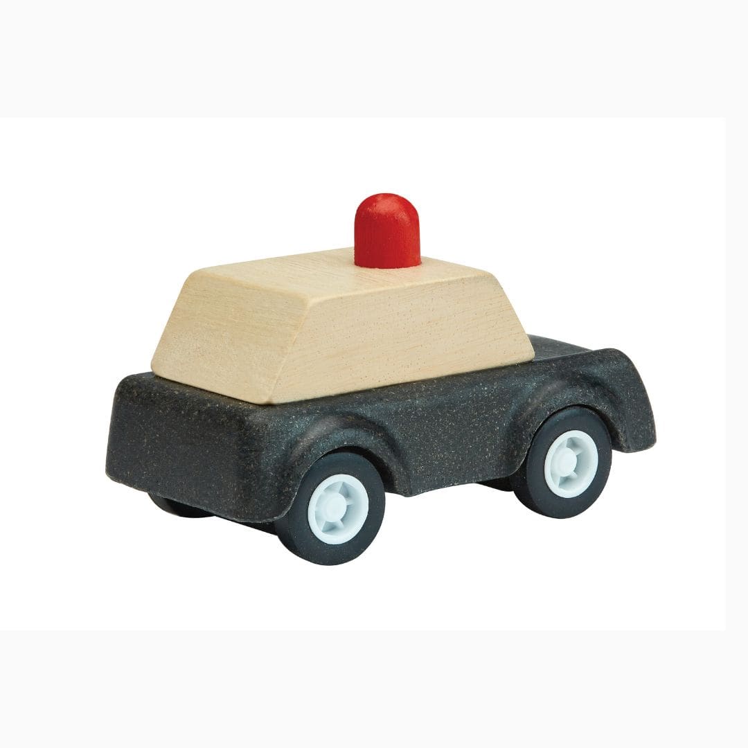 Plantoys houten politieauto