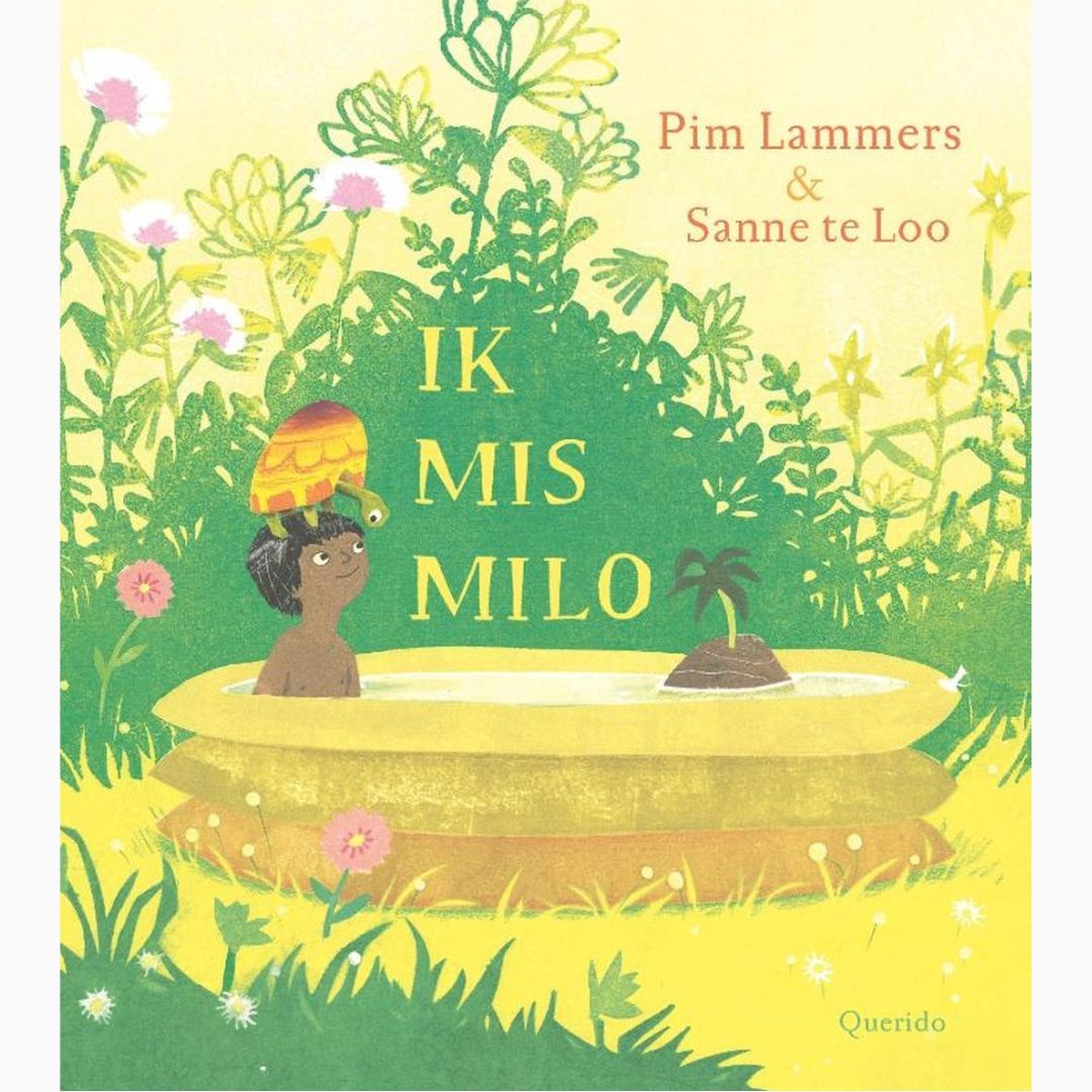 Uitgeverij Querido prentenboek Ik mis Milo van auteur Pim Lammers en illustrator Sanne te Loo