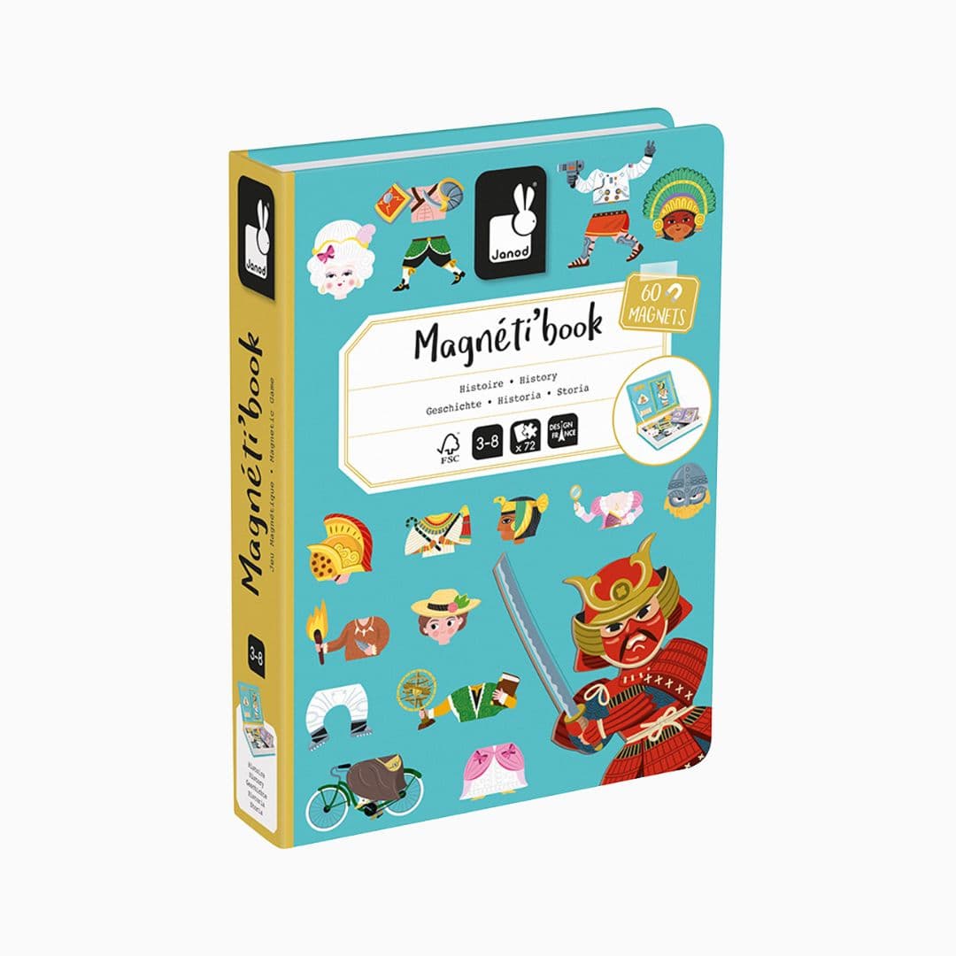 Janod magneetboek geschiedenis