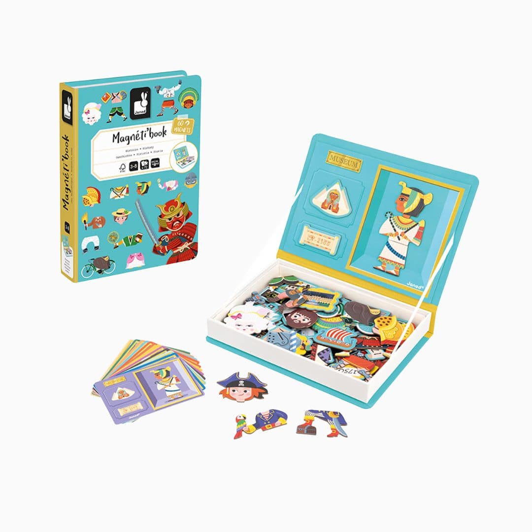 Janod magneetboek geschiedenis