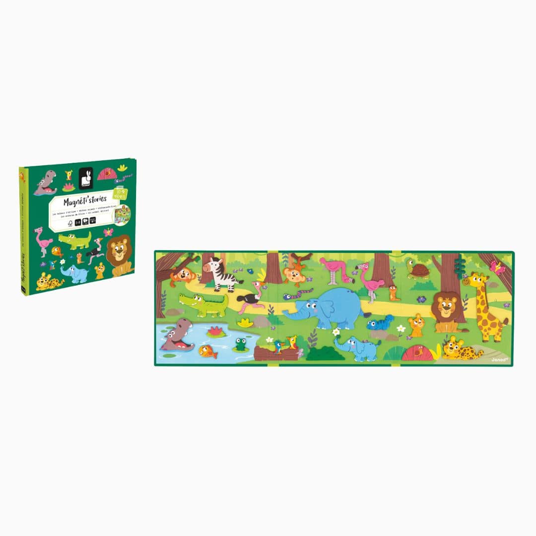 Janod magneet verhalen - afrikaanse dieren