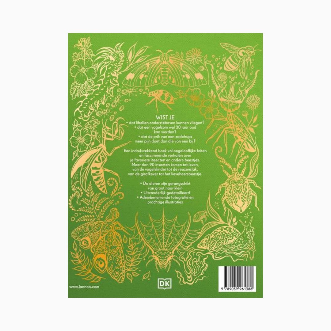 Het dikke boek van alle bijzondere insecten en andere beestjes van Jess French, uitgegeven door uitgeverij Lannoo