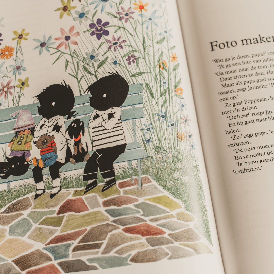 Uitgeverij Querido voorleesboek Jip en Janneke van Annie M.G. Schmidt met illustraties van Fiep Westendorp