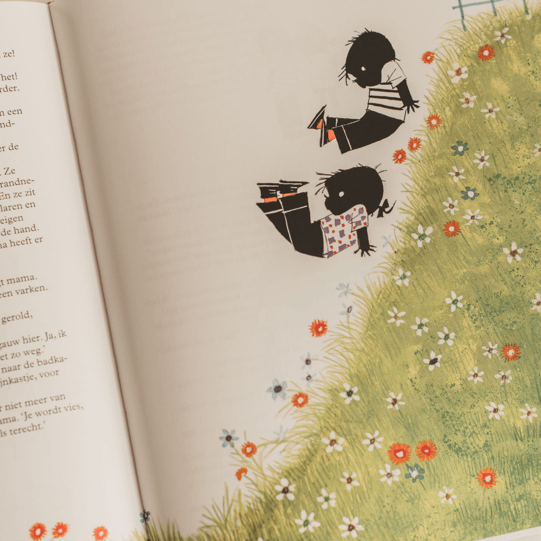 Uitgeverij Querido voorleesboek Jip en Janneke van Annie M.G. Schmidt met illustraties van Fiep Westendorp