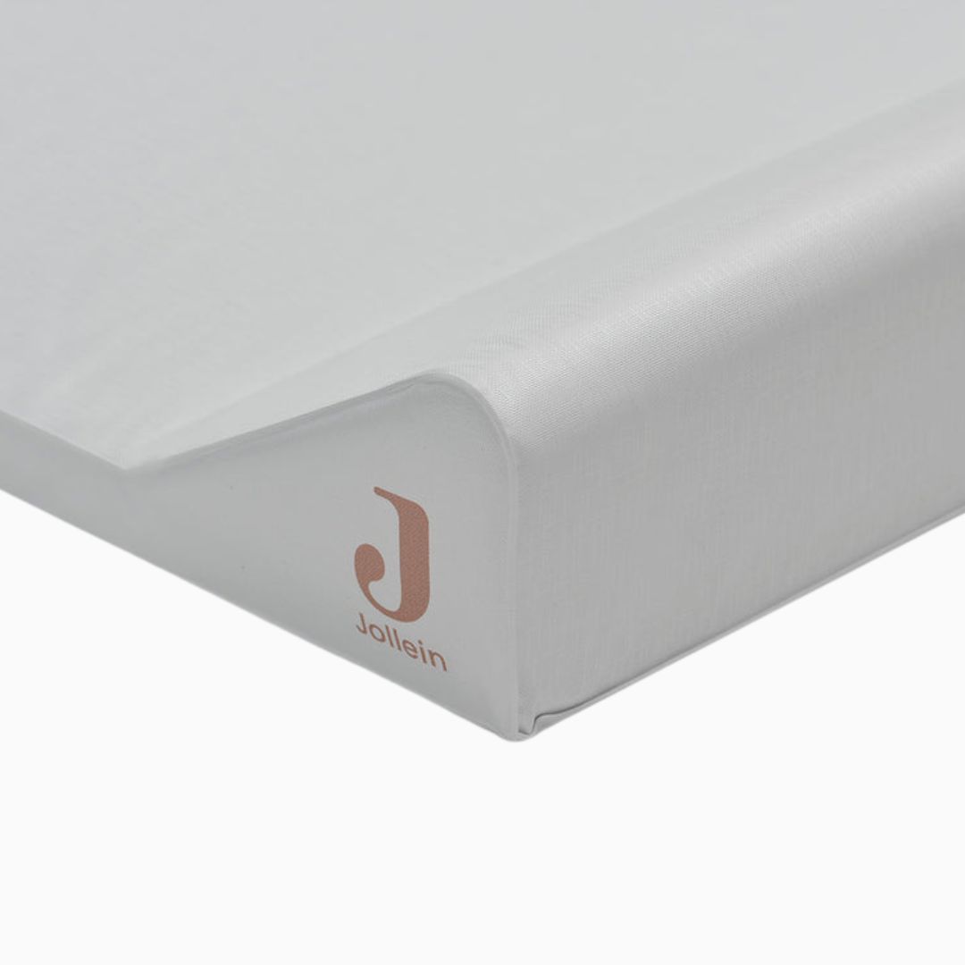 Jollein aankleedkussen van 50 bij 70 cm in de kleur wit