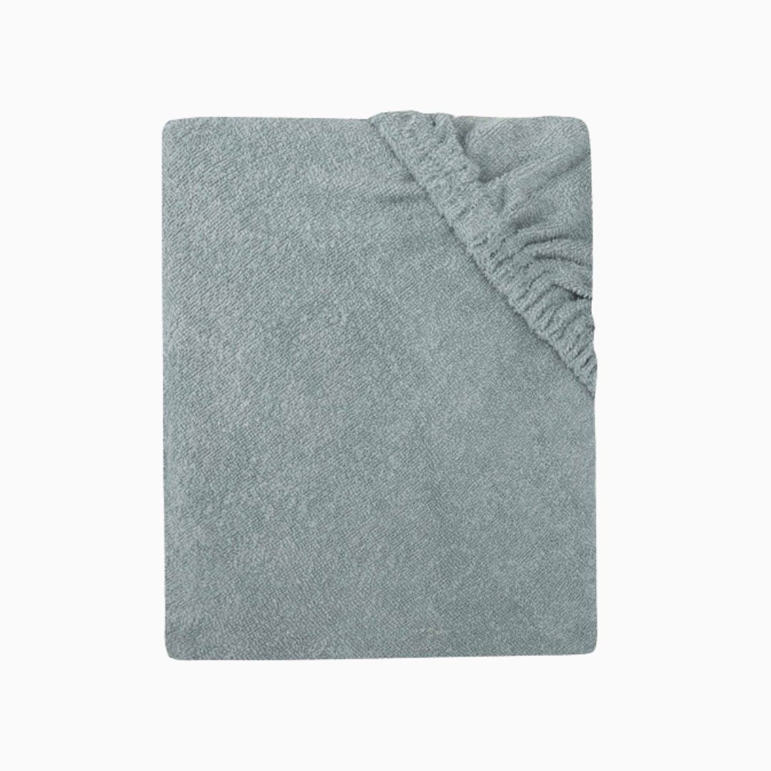 Jollein aankleedkussenhoes van badstof - sea green