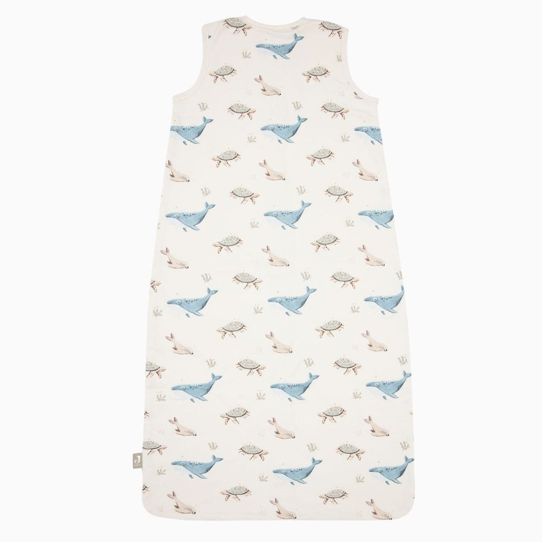 Jollein baby slaapzak van jersey katoen voor in de zomer met zeedieren print