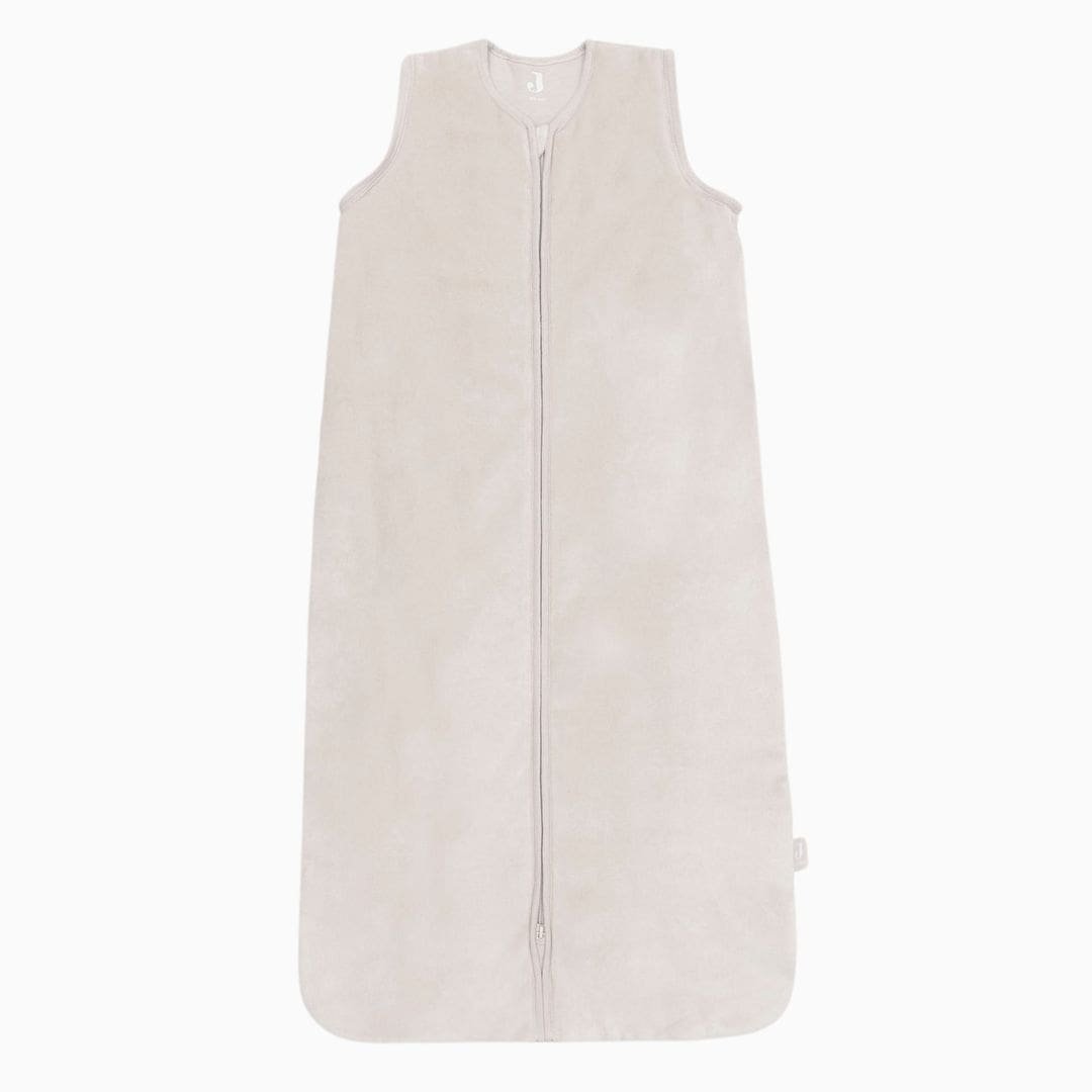 Jollein babyslaapzak met afritsbare mouwen - velvet nougat
