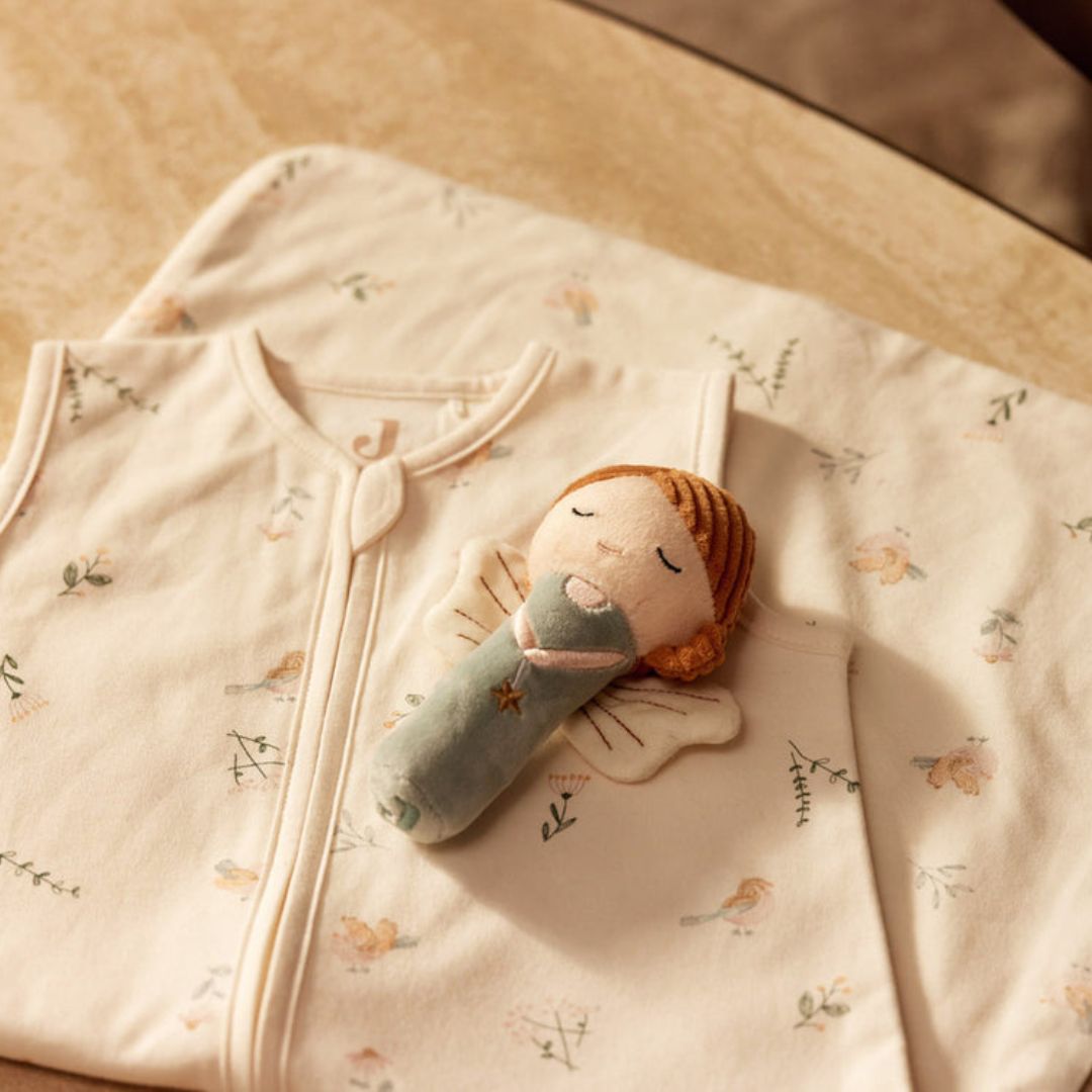 Jollein baby slaapzak van jersey katoen voor de zomer met vogeltjes en takjes