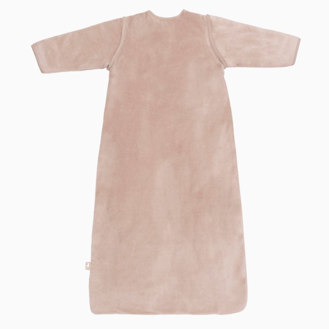 Jollein babyslaapzak met afritsbare mouwen - velvet wild rose