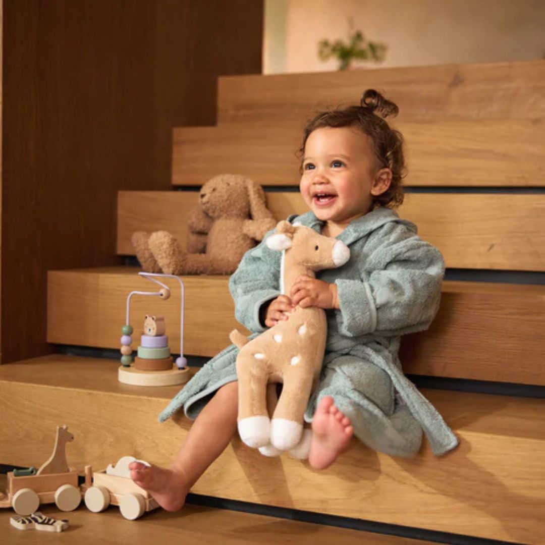 Jollein Nijntje badjas in de kleur Sea green