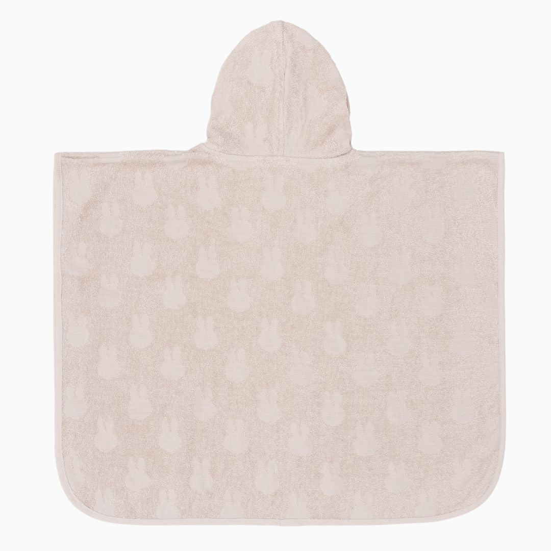 Jollein x Miffy badstof badponcho nijntje nougat beige