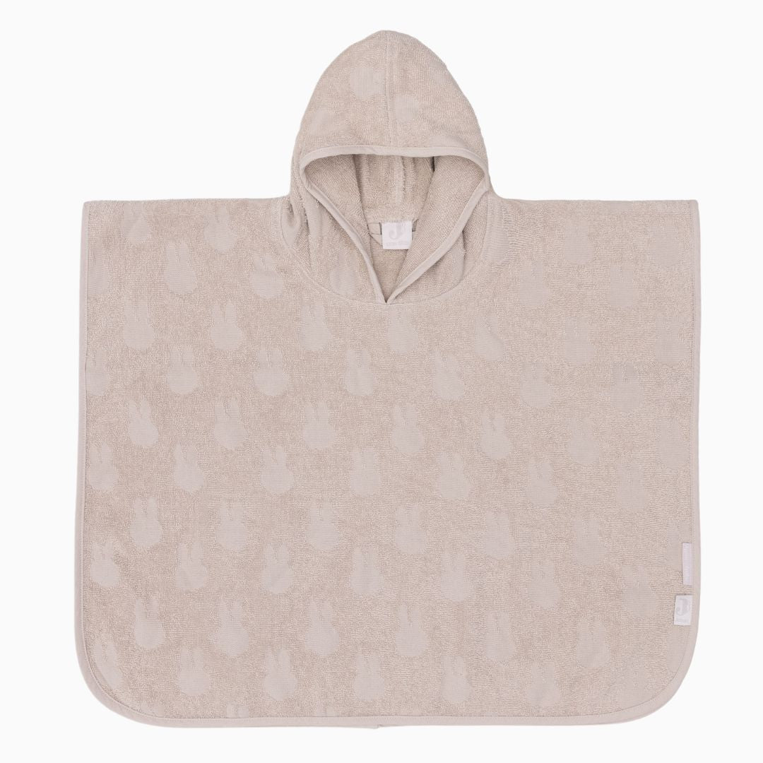 Jollein x Miffy badstof badponcho nijntje nougat beige