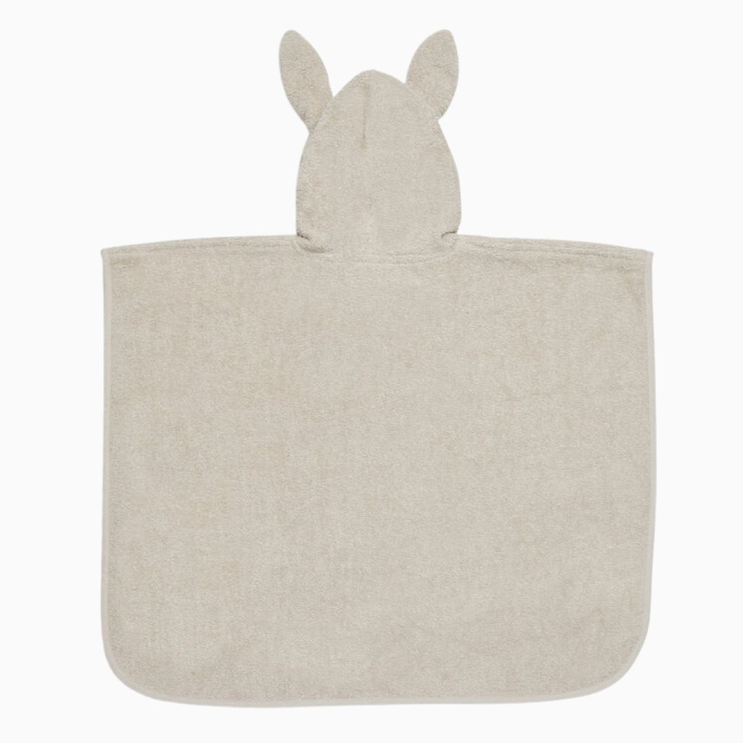 Jollein badstof badponcho nougat