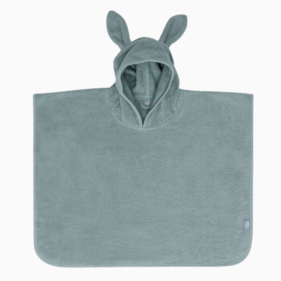 Badponcho sea green van Jollein