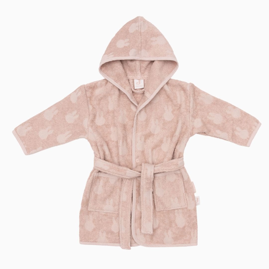 Jollein x Miffy badstof badjas Nijntje Wild rose roze