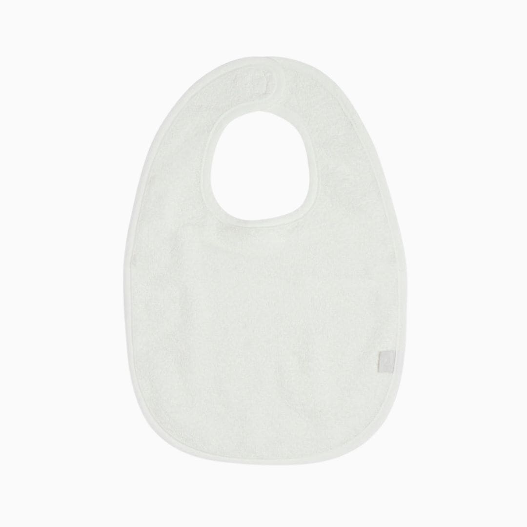 Jollein badstof slab met klittenbandsluiting in de kleur ivory wit