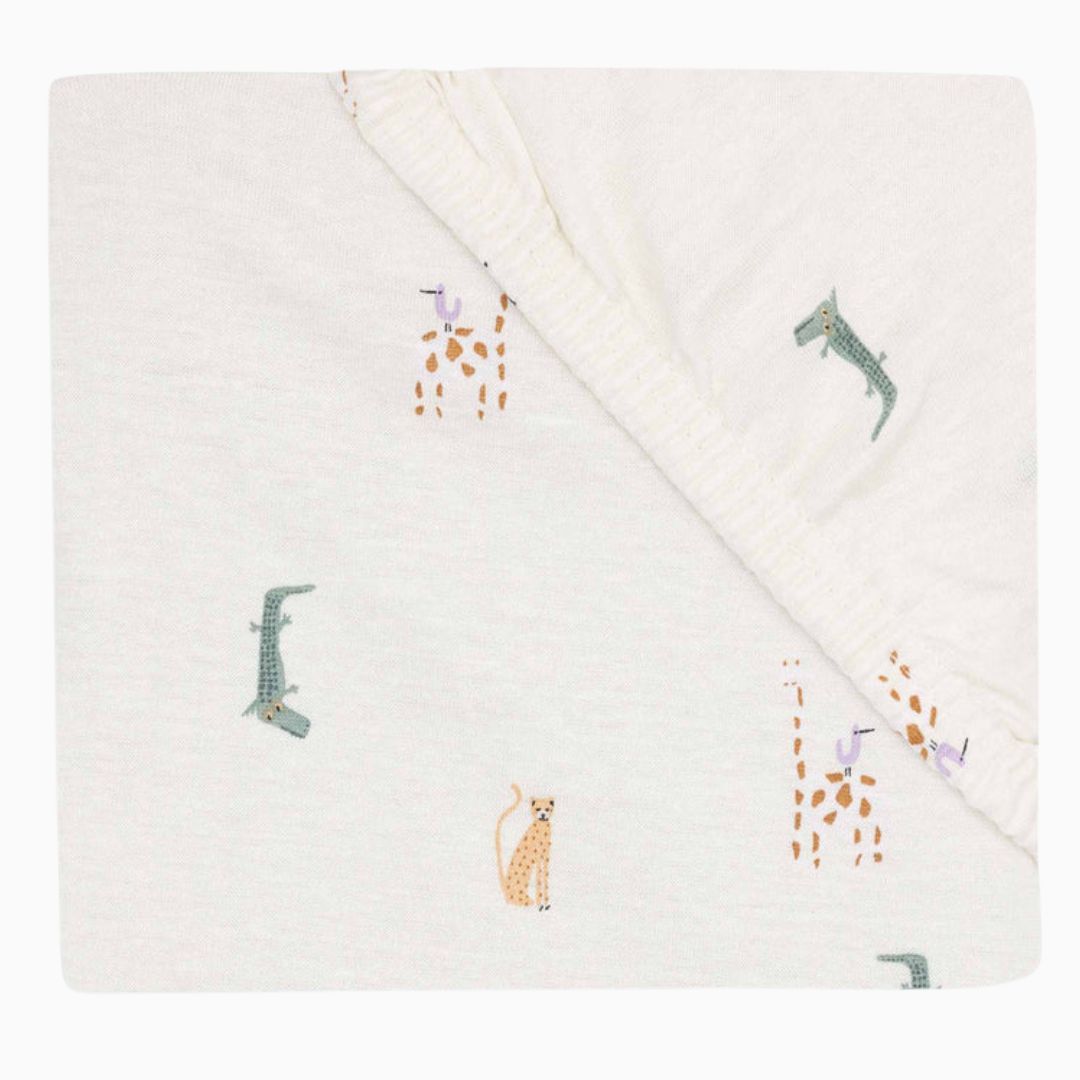 Jollein hoeslaken jersey - Jungle Jambo