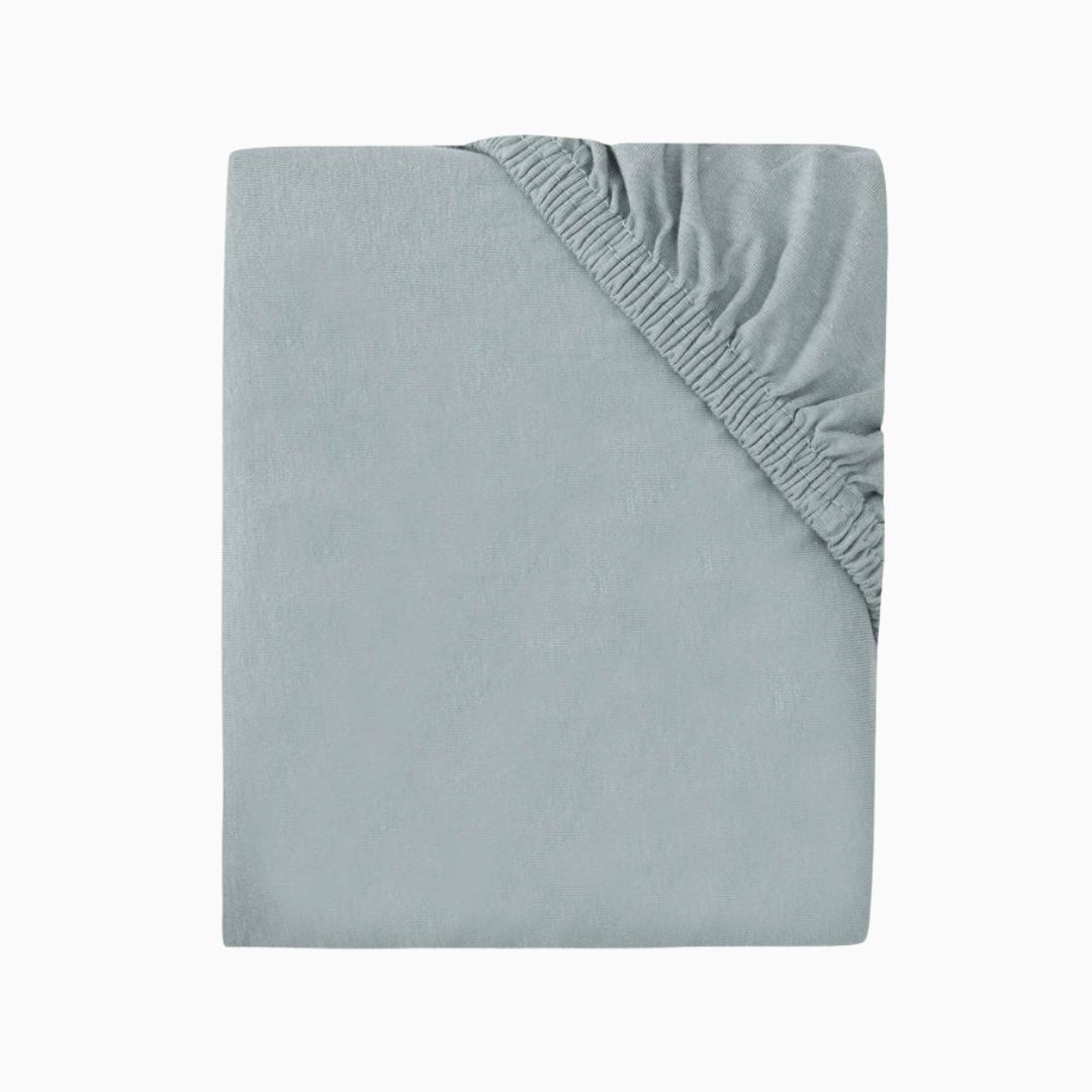 Jollein hoeslaken jersey - sea green