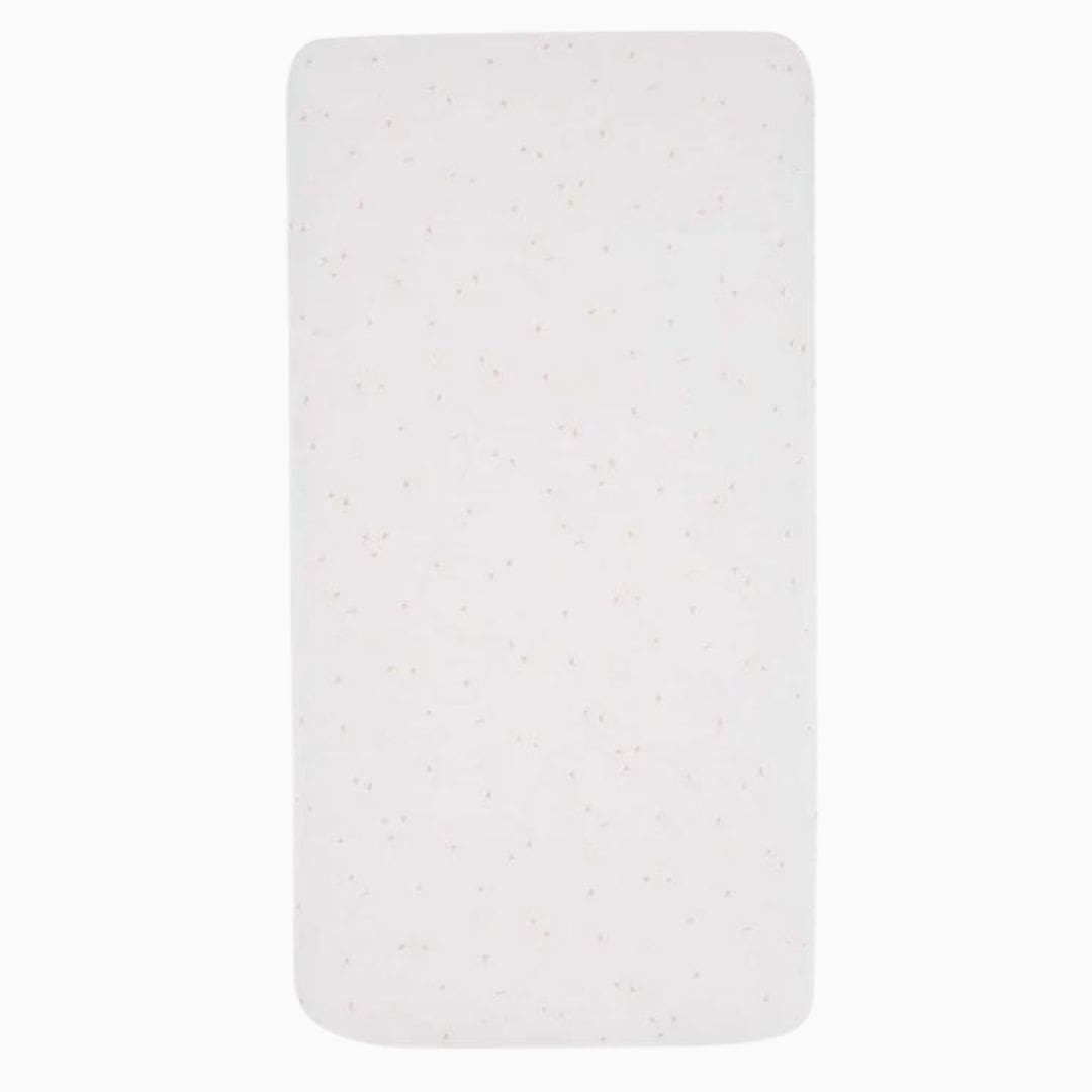 Jollein hoeslaken jersey twinkling - Wild Rose