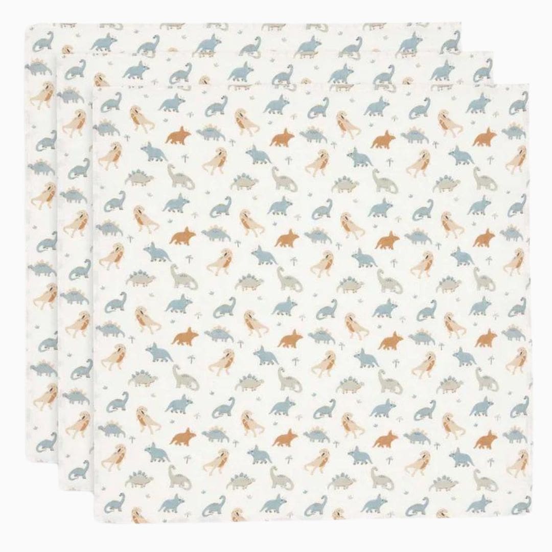 Jollein hydrofiele doeken set Roarsome - 3-pack