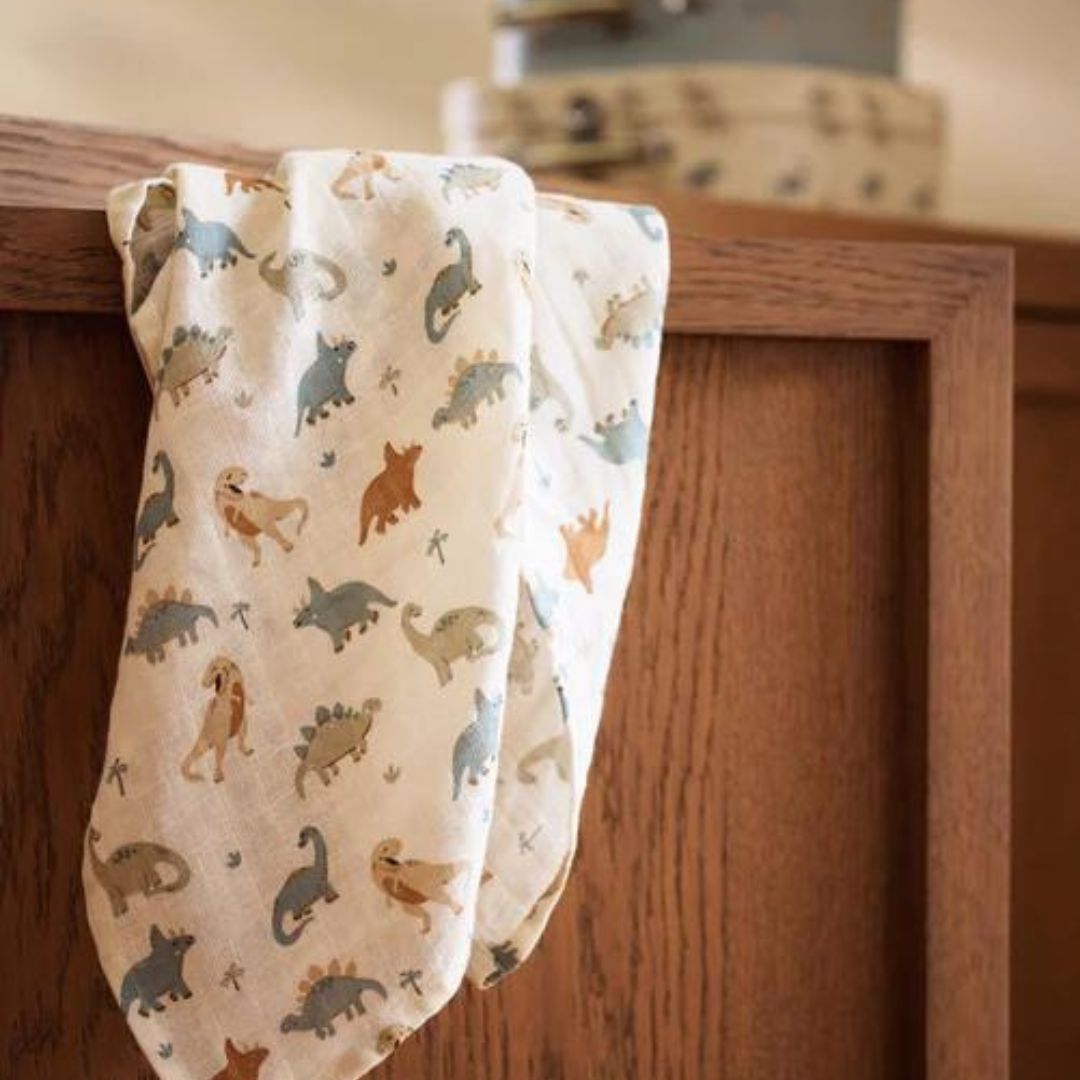 Jollein hydrofiele doeken set Roarsome - 3-pack