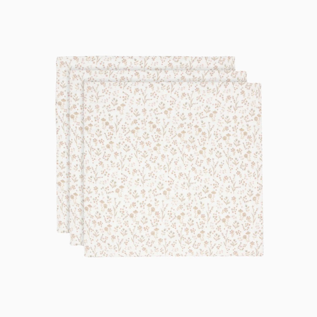 Jollein hydrofiele doekenset 3 stuks in de print Bloomy