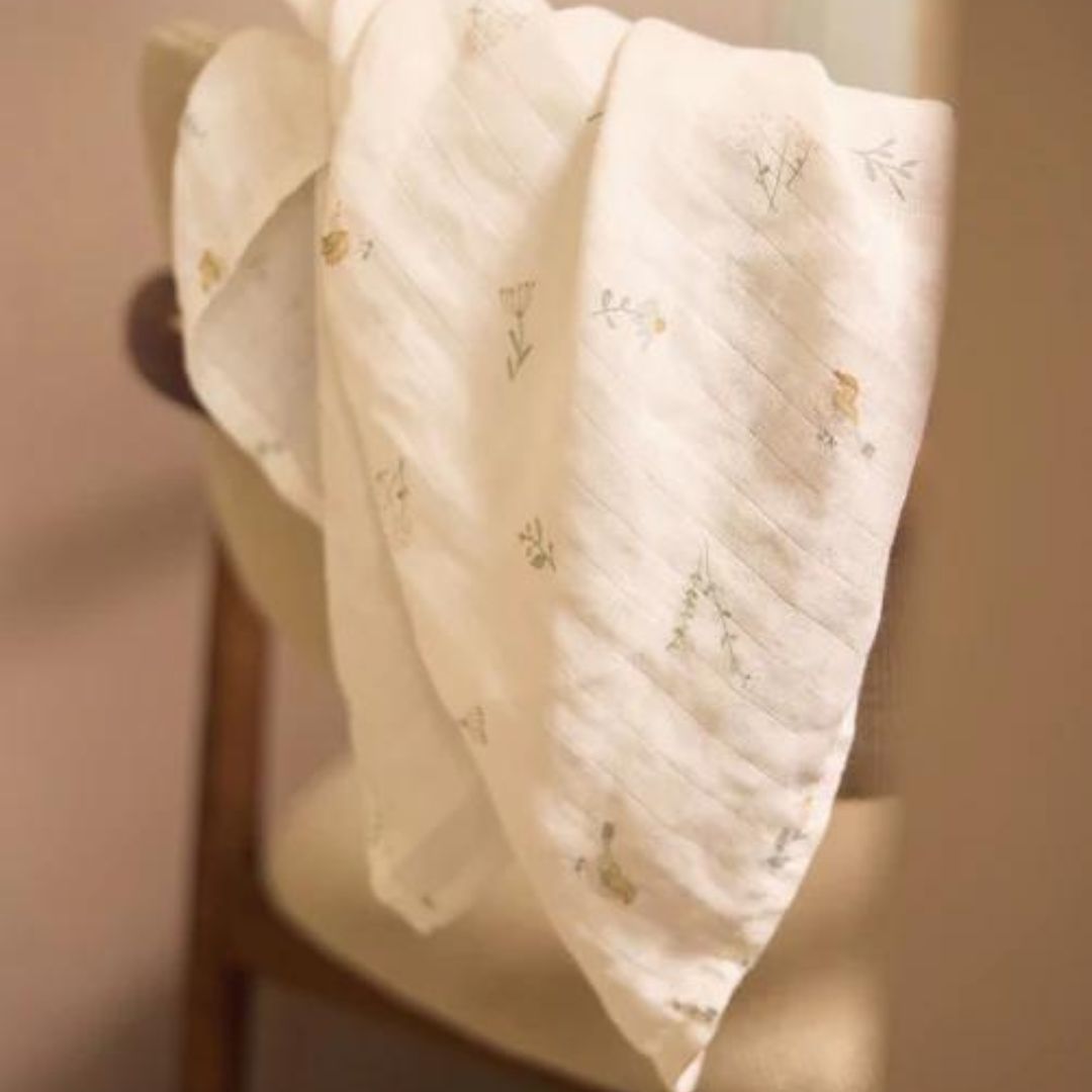 Jollein hydrofiele doeken set Lovely Birds - 3-pack